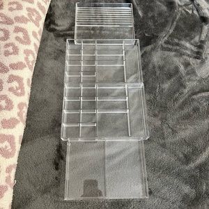 The Container Store Acrylic Makeup Organizer